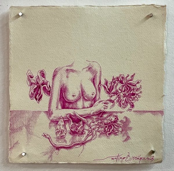 Santiago Errázuriz, No pude con la imagen de carmen, 2023