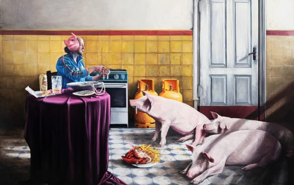 Raul Pizarro, Dar de comer a los cerdos, 2018-2023