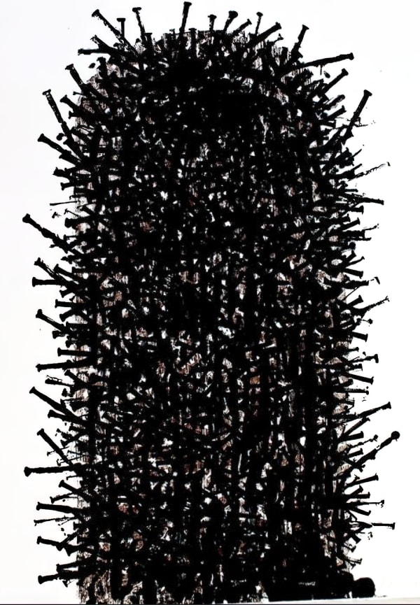 Günther Uecker, Kaktus, 1984