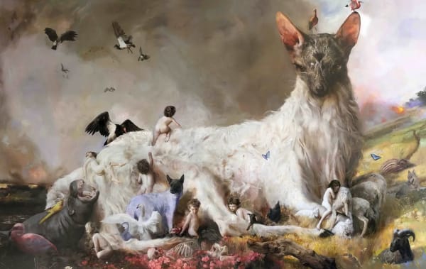 Guillermo Lorca, Animal god, 2021