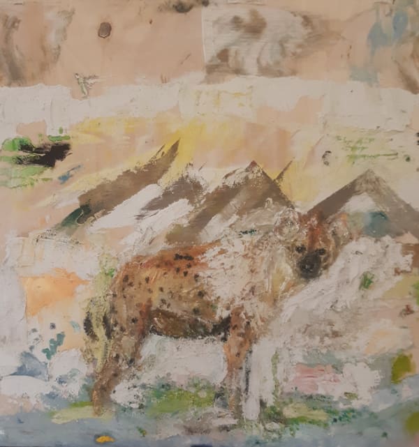 Nelly Schmücking, Spottedhyena, 2022