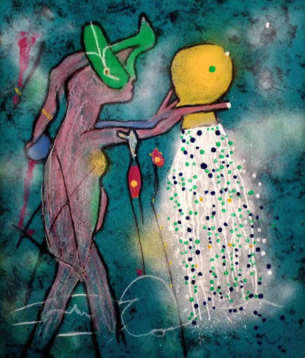 Roberto Matta, LA DULCE ACQUA VITTA, 1996