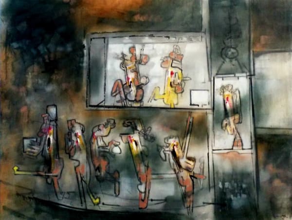 Roberto Matta, No Name, 1957