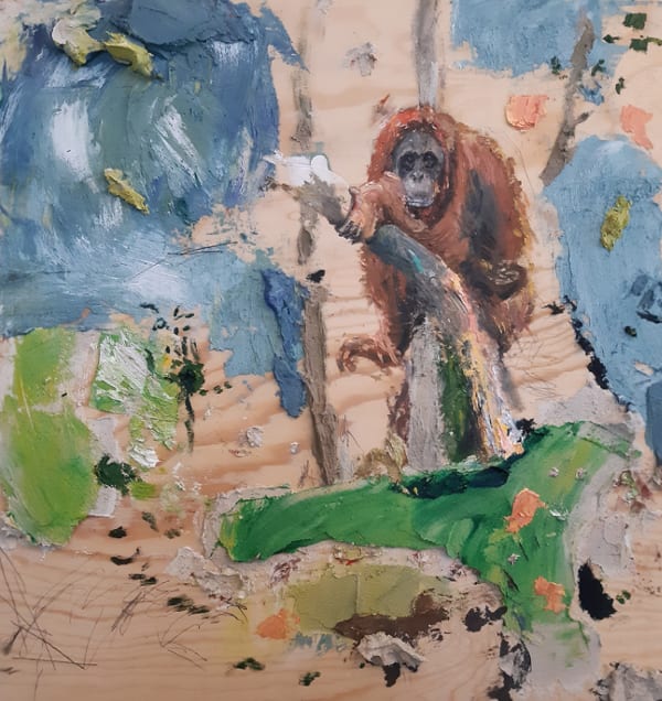 Nelly Schmücking, Orangutan, 2022