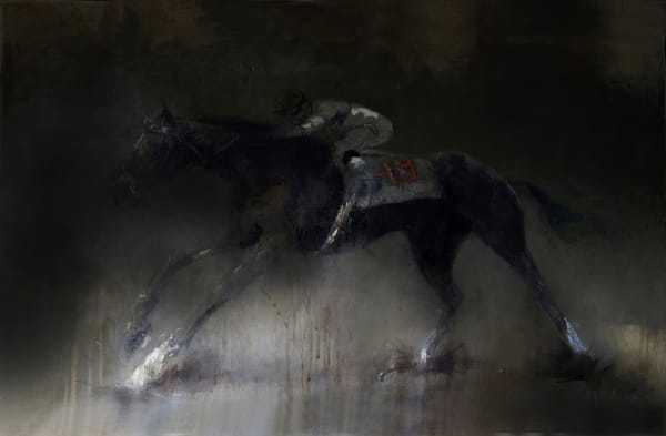 Giovanna Ruz, caballo, 2024