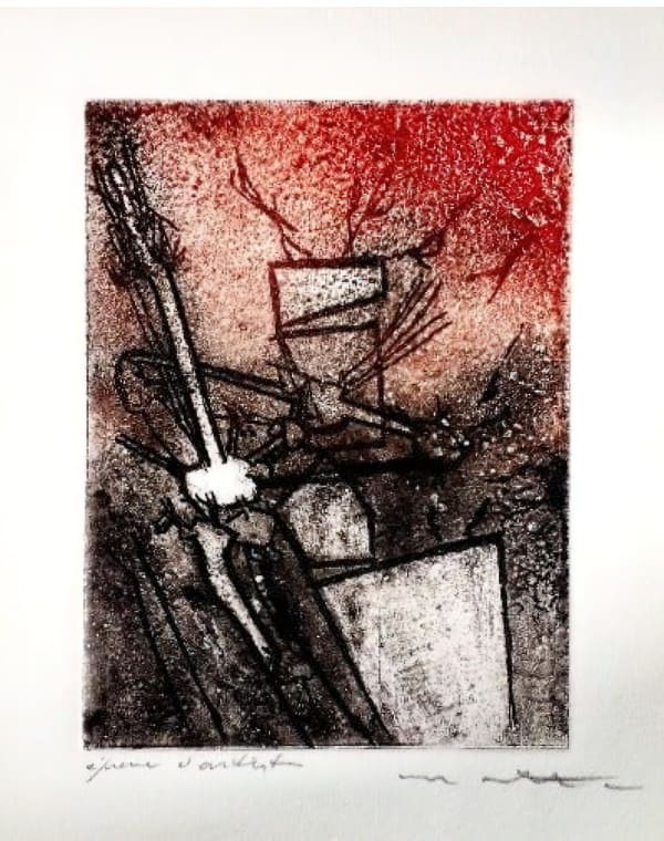 Roberto Matta, LE SEL NOIR, 1960