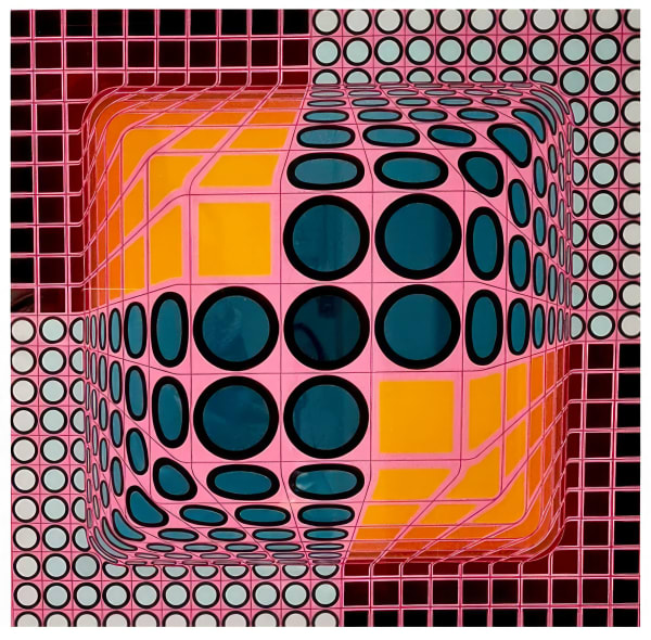 Victor Vasarely, JENGE, ca. 1960