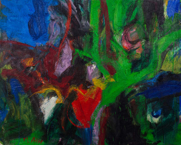 Mary Abbott, Green, 1956