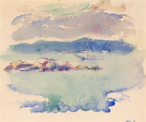 John Marin, Casco Bay, 1914