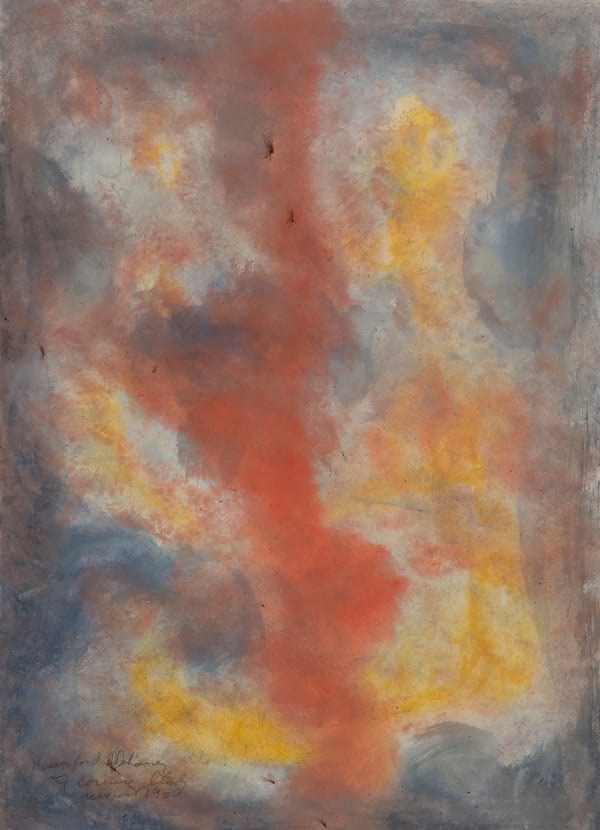Beauford Delaney (1901-1979) Untitled, 1960 Signed, inscribed, and dated at lower left: Beauford Delaney / Florence Italy / august 1960 Gouache on paper 26 x 19 inches 66 x 48.3 cm