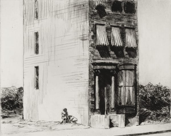 Edward Hopper, The Lonely House, 1922