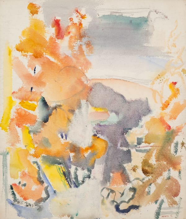 John Marin, Echo Lake District, Pennsylvania, 1916