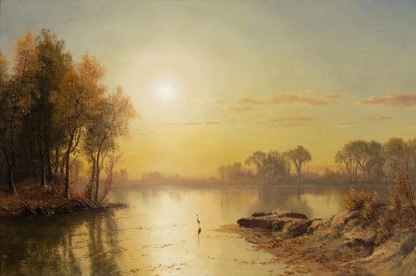 Albert Bierstadt The Heron, undated