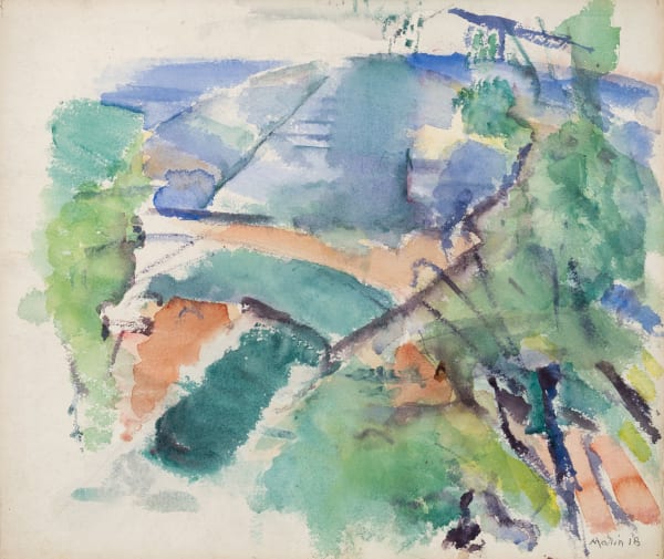 John Marin, Rowe, Massachusetts, 1918