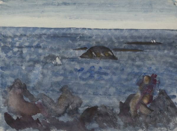 John Marin, Sea Fantasy, Maine, 1937