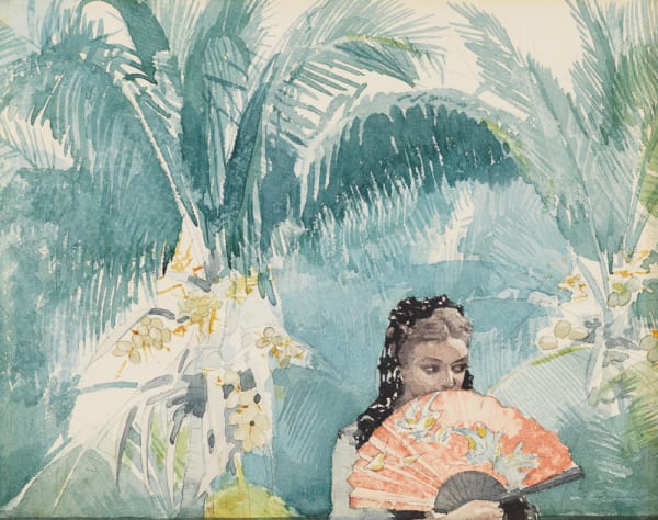 Winslow Homer, Spanish Girl with a Fan, 1885