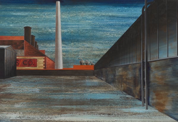 Edmund Lewandowski, White Stack, 1946