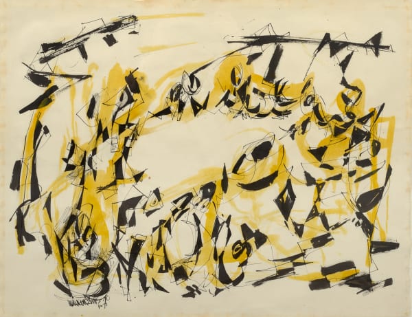 Norman Lewis, Untitled, 1970