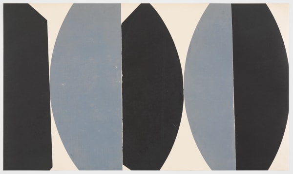 Austin Thomas, Horizontal Black and Gray, 2017