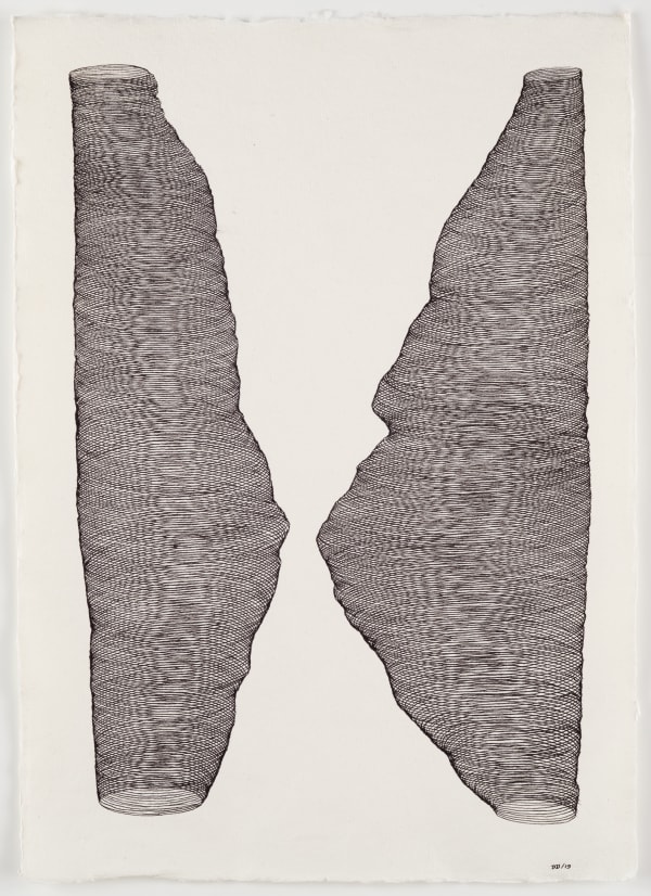 Danielle Dimston, Thinking About Plensa, 2019