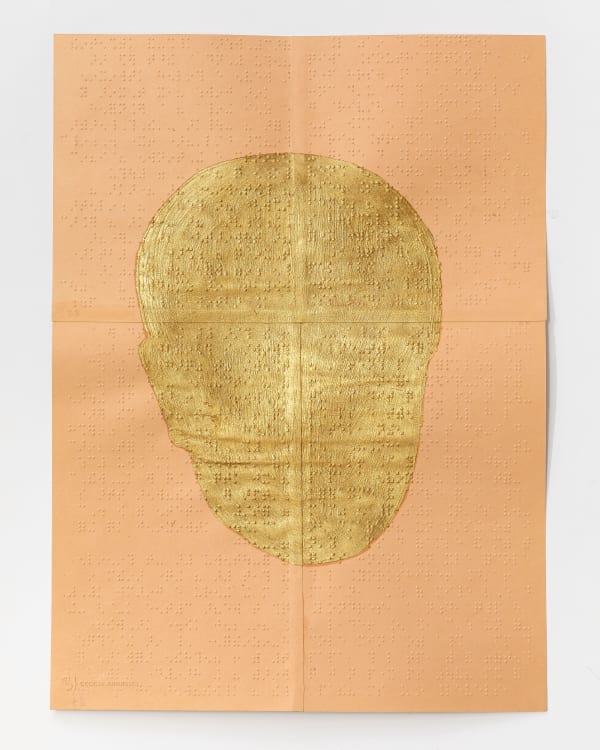 Cécilia Andrews, Golden Portrait, 2021