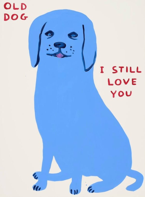 David Shrigley, Untitled (Old Dog), 2020