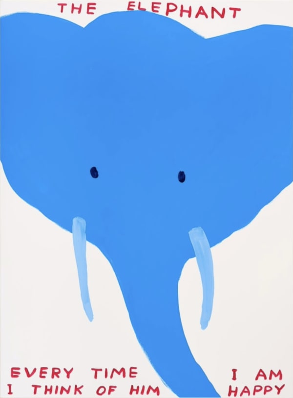 David Shrigley, The Elephant, 2023