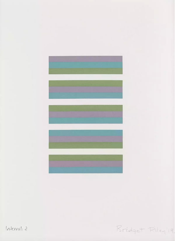 Bridget Riley, Intervals 2, 2019
