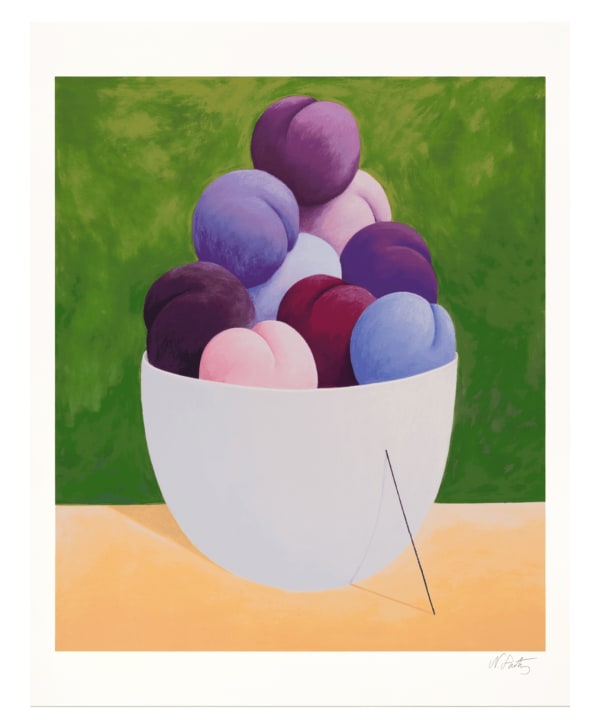 Nicolas Party, Purple Peaches, 2024