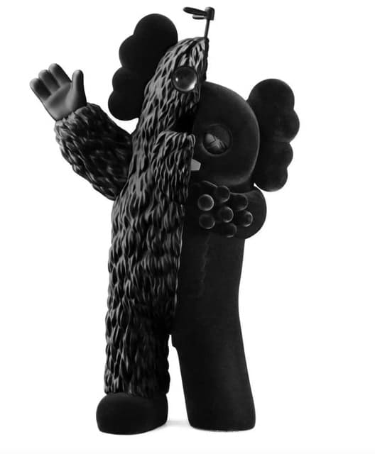 KAWS, Kachamukku (Black), 2022