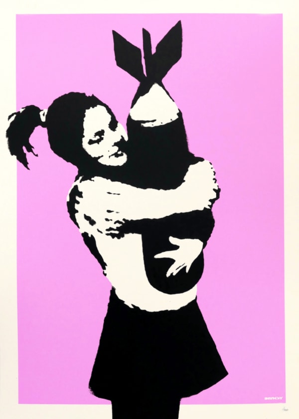 Banksy, Bomb Love (Unsigned), 2003