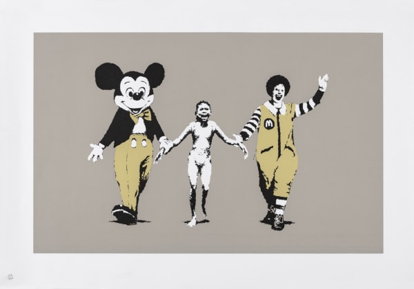 Banksy, Napalm (Unsigned), 2004