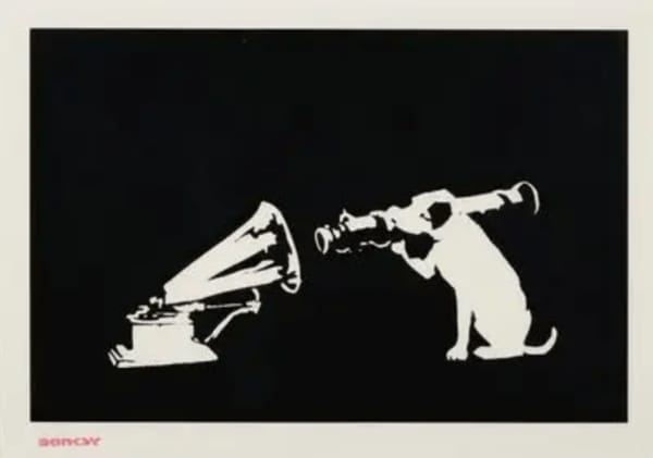 Banksy, HMV (Unsigned), 2003