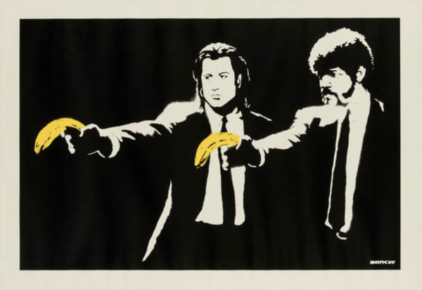 Banksy, Pulp Fiction (Unsigned), 2004