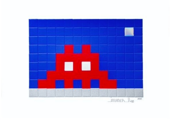 Invader, Home Moon, 2010