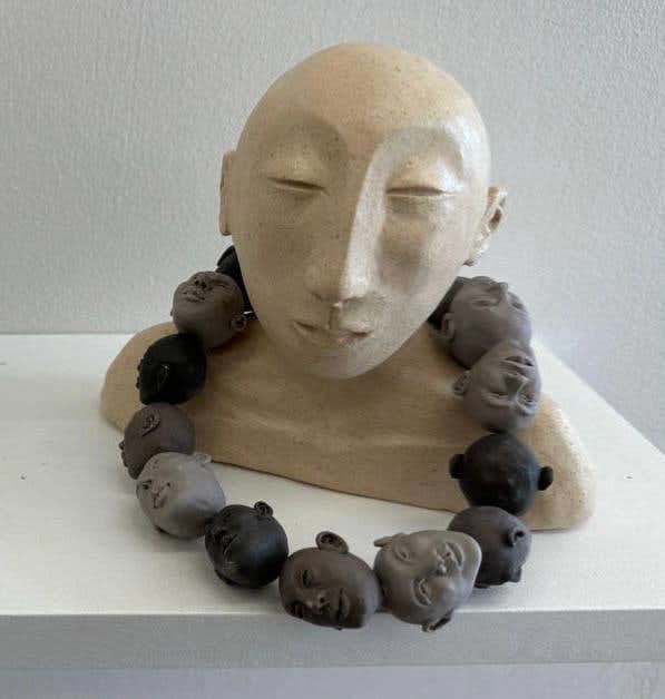 Tja Ling Hu, Man with demons, 2024