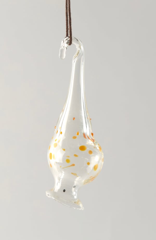 Floria Tosca Cabinet of Near Misses - Denial #4, 2024-25 Borosilicate glass 12 x 3cm dimensions variable