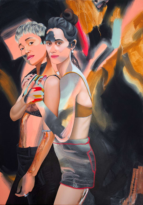 Kim Leutwyler, Maya and Saha, 2021