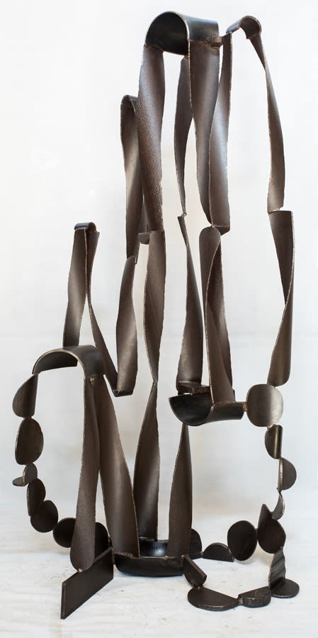 James Rogers Sage, 2017 Stainless steel 235 x 122 x 75cm