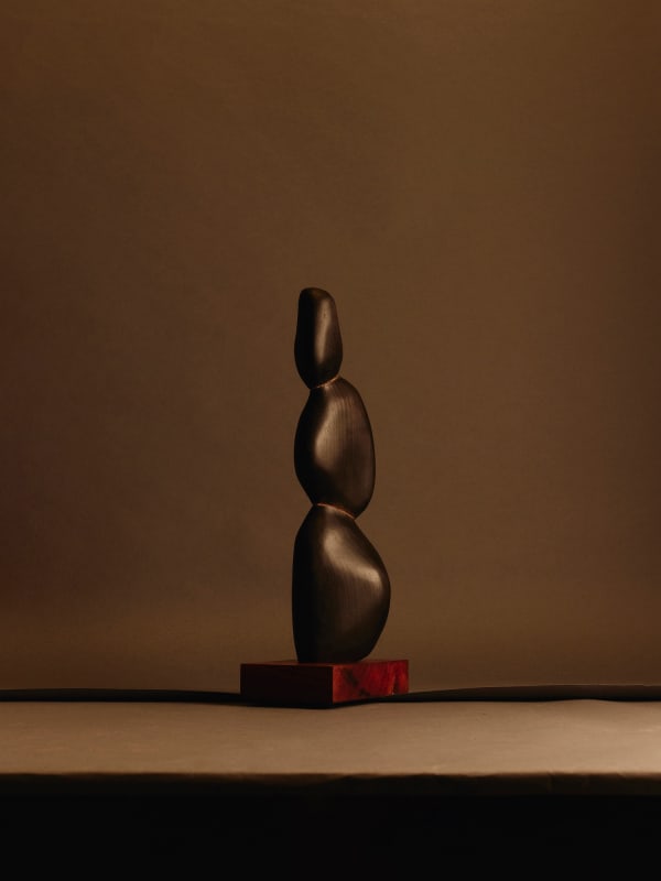 Luke Storrier Offering 6, 2023 Gold Gilt, Wood, Paint 50 x 18.5 x 12.5cm