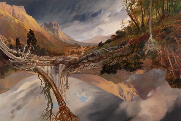 Jason Cordero The Waters Knew the Way, 2023 Oil on linen 122 x 183cm