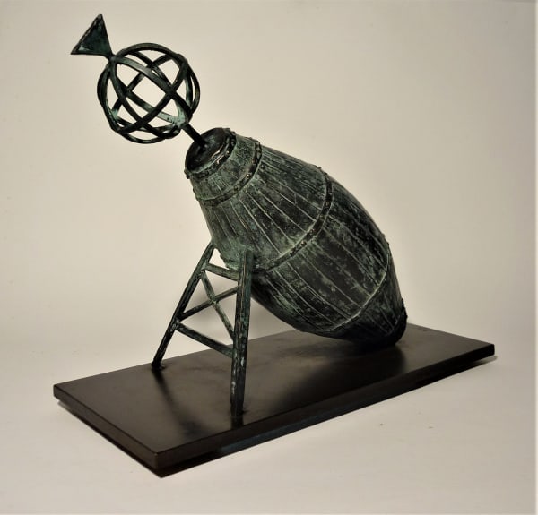 Adam Nudelman In our darkest hours , 2020 Bronze 31.5 x 35 x 16.5cm