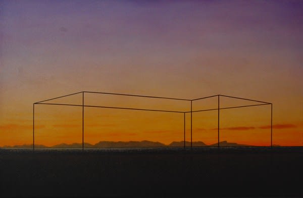 Adam Nudelman The Hidden Hour, 2010 Oil on Linen 67.5 x 100.5cm