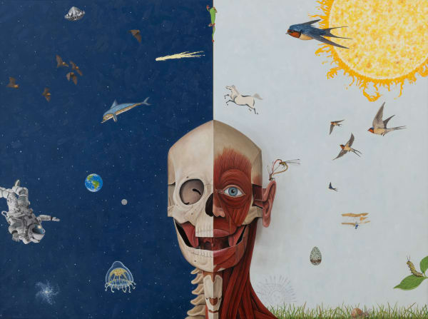 Andrew Sullivan Nightly, daily, 2024 Oil on canvas 89 x 120cm