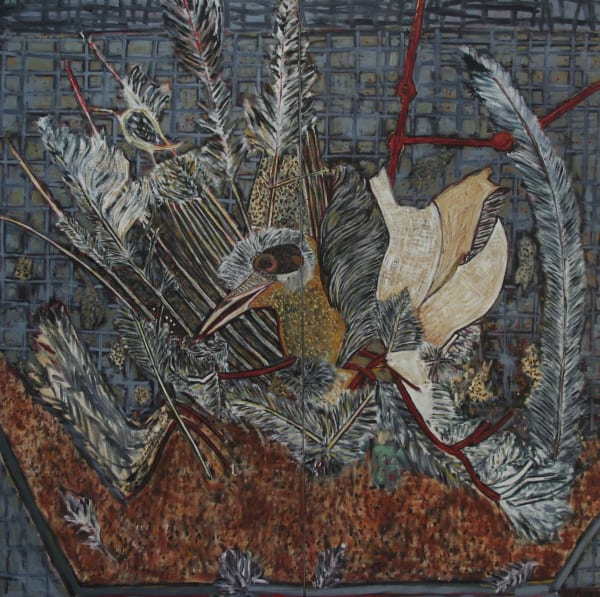 Suzanne Archer Soar, 2007 Oil & wax on canvas 242 x 242cm