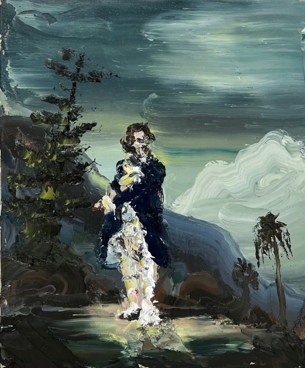 Paul Ryan Winter Colonial study, 2022 Oil on Linen 61 x 51 cm