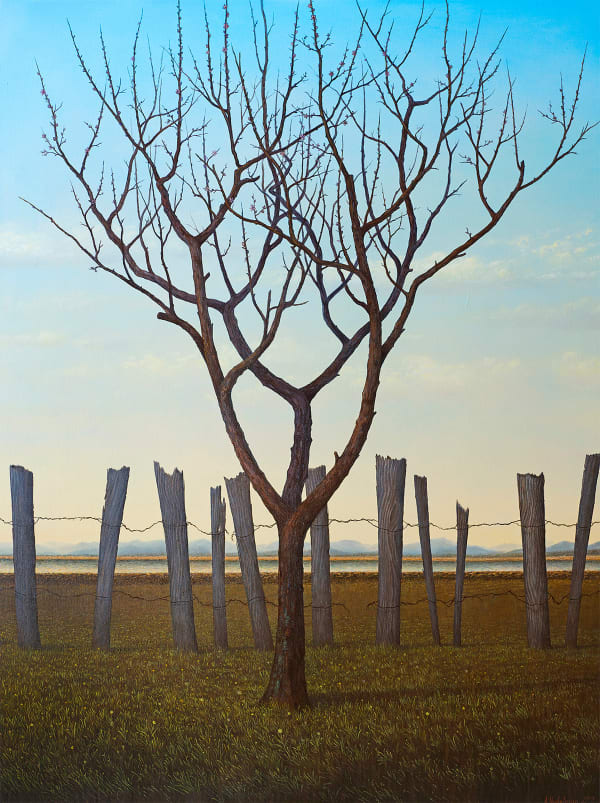 Adam Nudelman If only my heart could do the thinking, August 15 1970, 2014 Oil on Linen 122x91.5cm