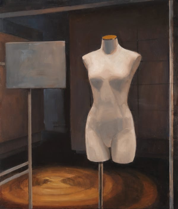 Marie Mansfield Quiet Days, 2021 Oil on Board 70 x 60cm