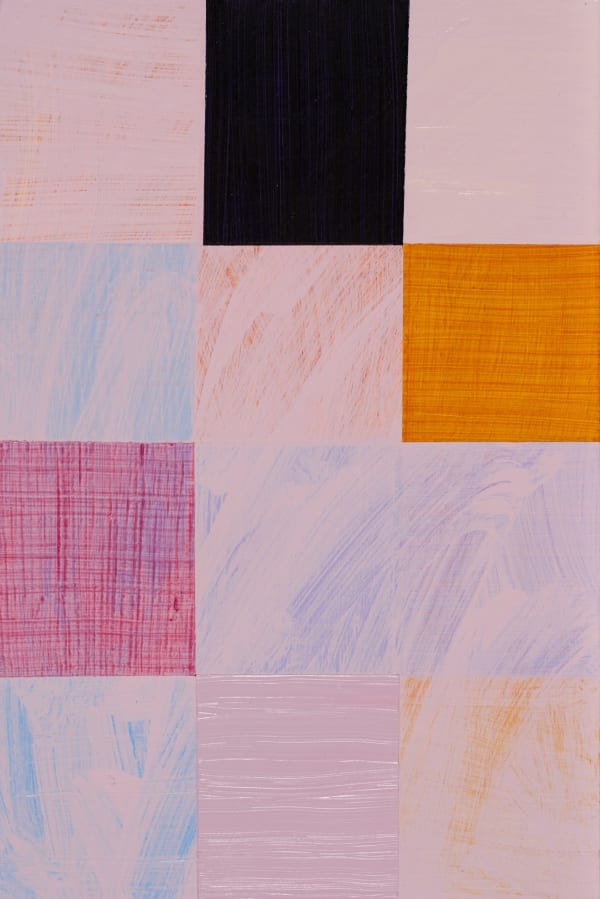 Emma Beer Sky high, 2025 Acrylic on gessoed panel 30 x 20cm