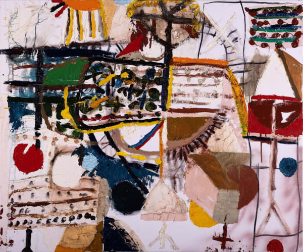 James Drinkwater The drive to Rodez, 2024 Oil on linen 101 x 120cm